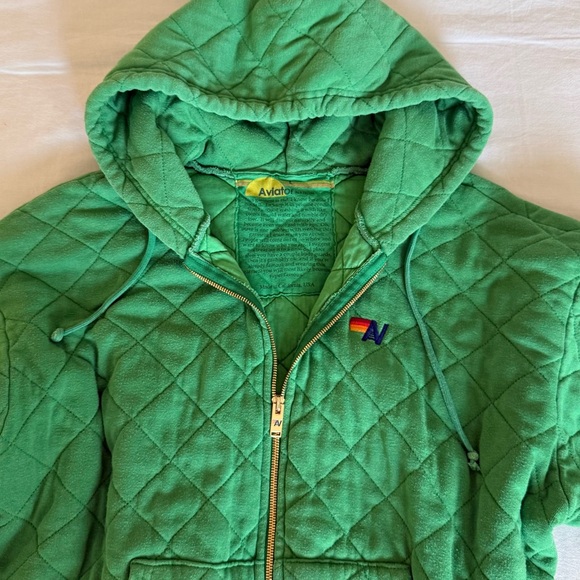 Aviator Nation Quilted Hoodie - Picture 4 of 11